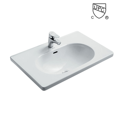 UPC Vanity Counter Top Wash Hand Basins 705x480x210mm With overflow